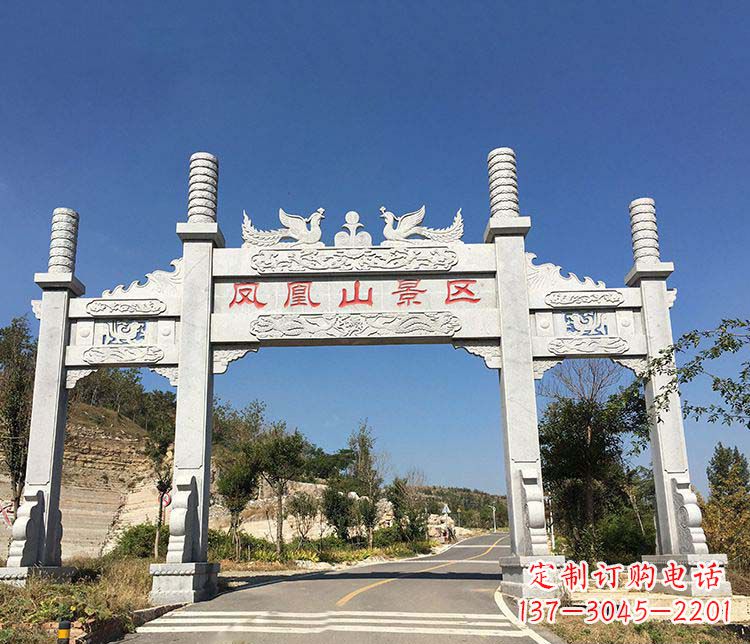 天津中领雕塑:高质量牌坊石雕