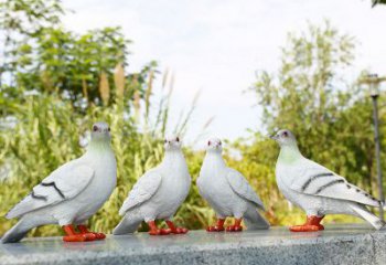 天津中领雕塑-象征和平的标志之鸽