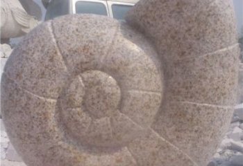 天津花岗岩蜗牛石雕|质感细腻的蜗牛雕塑