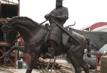 天津将军骑马铜雕，聚焦古典品质