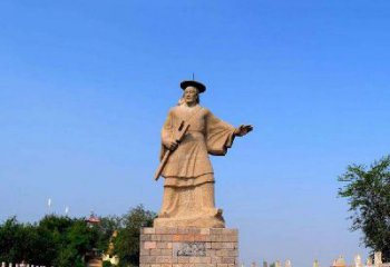 天津领雕塑追踪历史英雄，精美大禹石雕像
