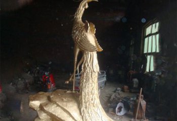 天津精美制作的孔雀雕塑
