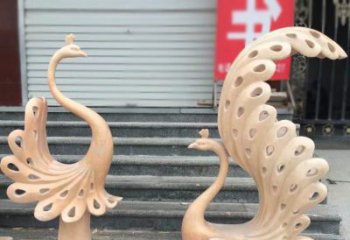 天津中领雕塑专业提供独特精致的孔雀石雕塑，以…