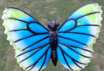 天津全新设计的蝴蝶雕塑仿真摆件