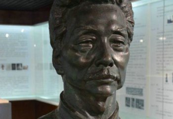 天津鲁迅名人铜雕雕塑—传承文化，永久纪念