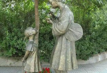 天津用浓浓母爱温暖心中的母亲雕塑