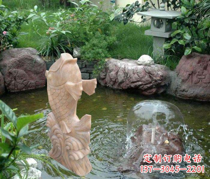 天津艺术化的鲤鱼雕塑，让你家的氛围变得更加温馨