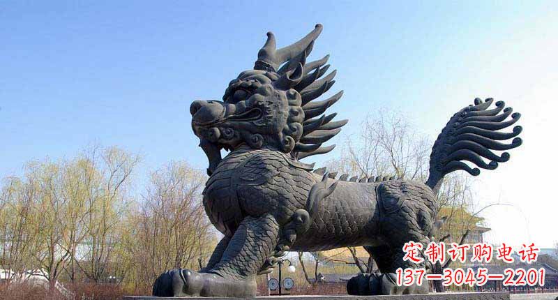 天津麒麟园林雕塑定制,实现自己的精美艺术之旅