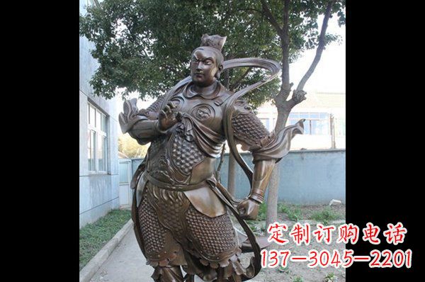 天津青龙白虎景观铜雕