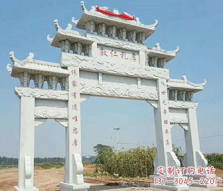 天津牌坊石雕,装点你的生活
