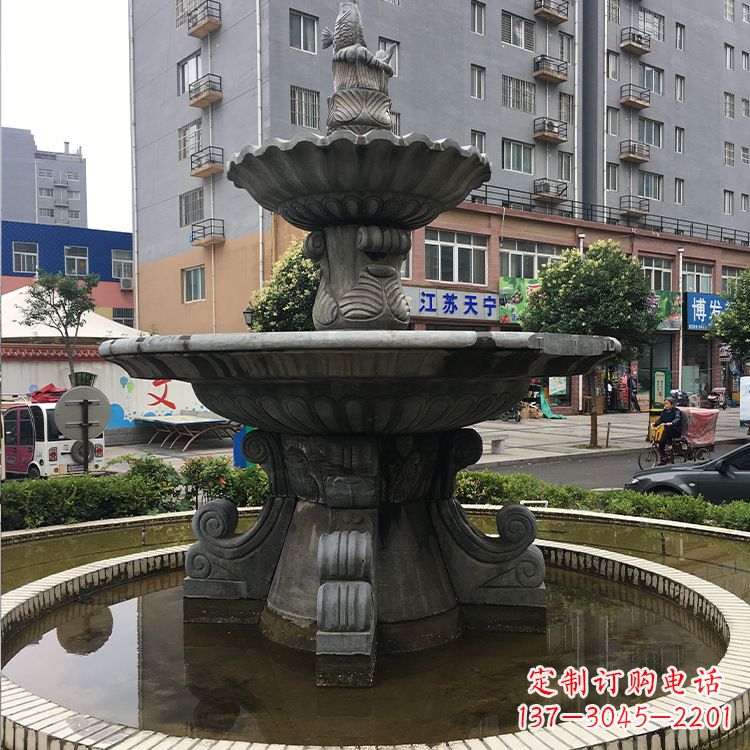 天津石材石雕喷泉