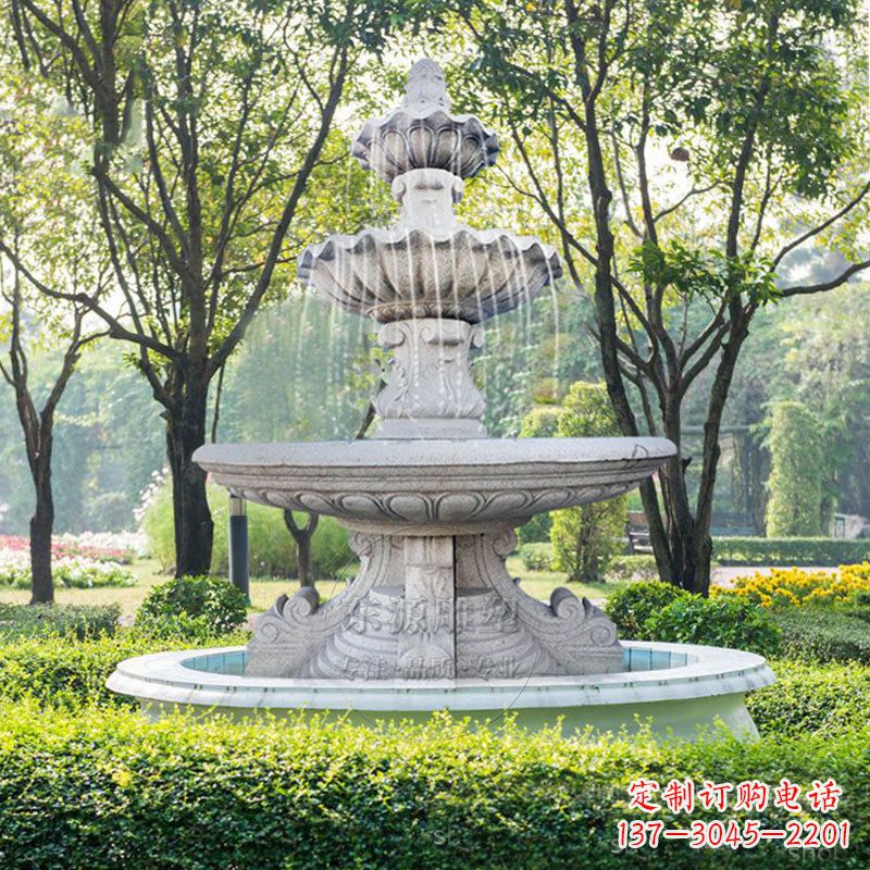 天津石雕喷泉 喷水池