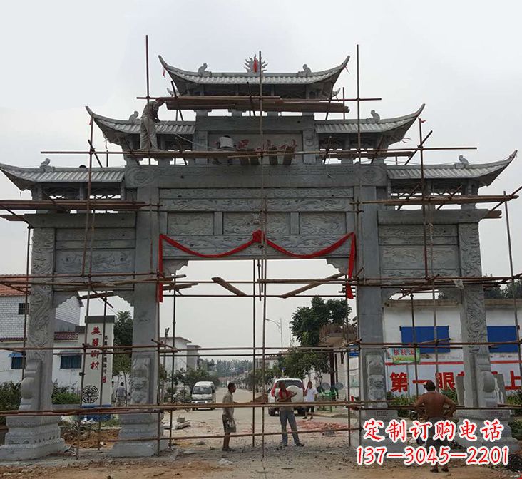 天津石牌坊雕塑