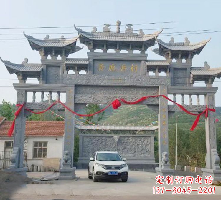 天津石牌坊石刻