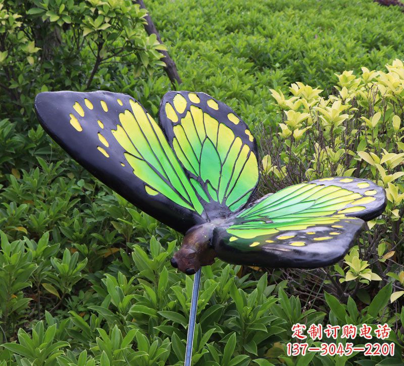 天津树脂仿真蝴蝶昆虫雕塑