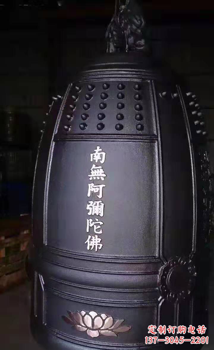 天津寺庙铜钟雕塑户外景观雕塑