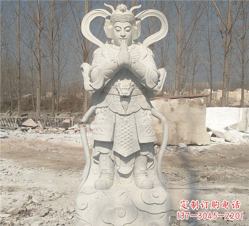 天津寺庙韦陀菩萨雕塑