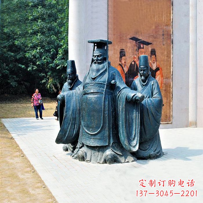 天津隋文帝杨坚景观雕塑