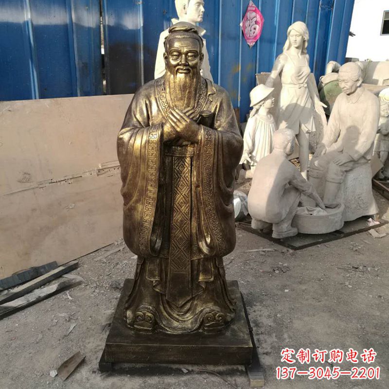 天津同济大学孔子雕塑