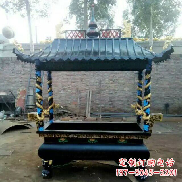天津铜雕小香炉