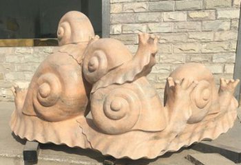 天津爬行蜗牛石雕—创造独特精美雕塑