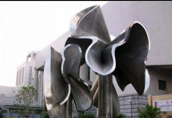 天津企业不锈钢抽象树雕塑