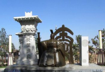 天津秦始皇雕塑，精致细腻，传承历史之美