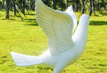 天津以和平鸽为灵感，用雕塑记录世界和平