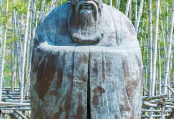 天津青铜孔子人像雕塑，真实还原历史智慧精神