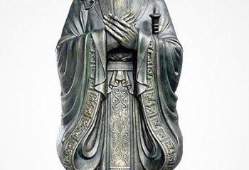天津青铜孔子像——独特的品格雕塑