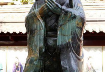 天津青铜孔子行教像，把智慧和精神传承