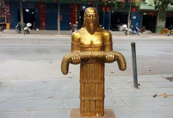 天津昆仑山神农雕塑像，传承古老艺术