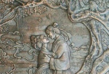 天津铜浮雕：神话中的爱情故事——牛郎织女