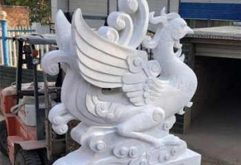 天津精美朱雀石雕，饱览中国文化之美