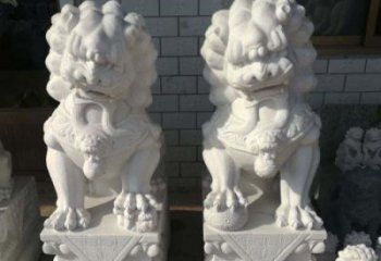 天津狮子门口石雕，工艺精湛品质卓越
