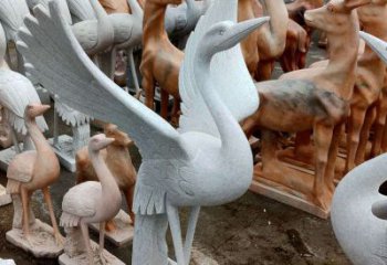 天津丹顶鹤雕塑，令您汲取自然之美