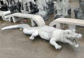 天津精美花岗岩动物雕塑