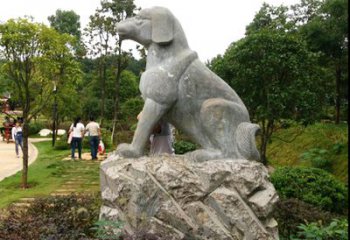 天津中领雕塑狗公园动物雕塑摆件