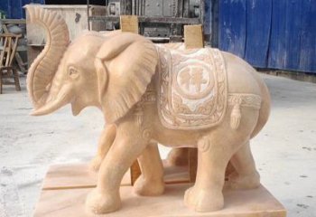 天津完美精准的大象雕塑