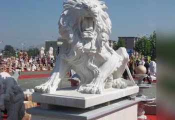 天津狮子雕塑，带来王者气派