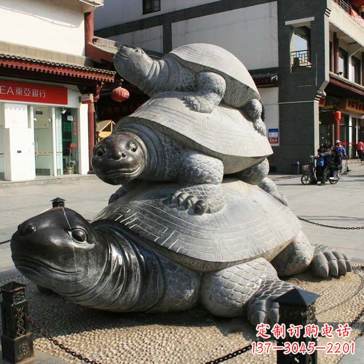 天津乌龟石雕图片