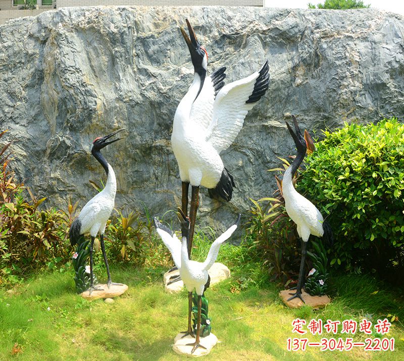天津仙鹤雕塑 墓地