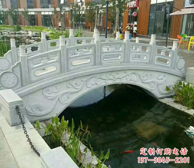 天津小区景观石桥栏杆