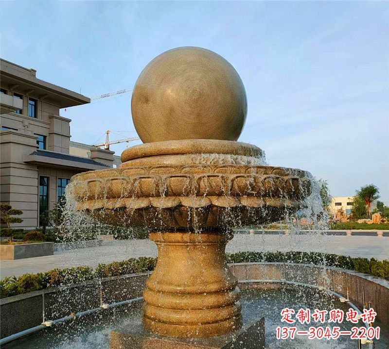 天津小区石喷泉雕塑