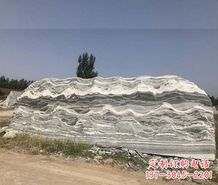 天津雪浪石假山公园景观石雕