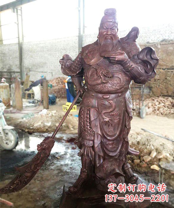 天津义薄云天关公像