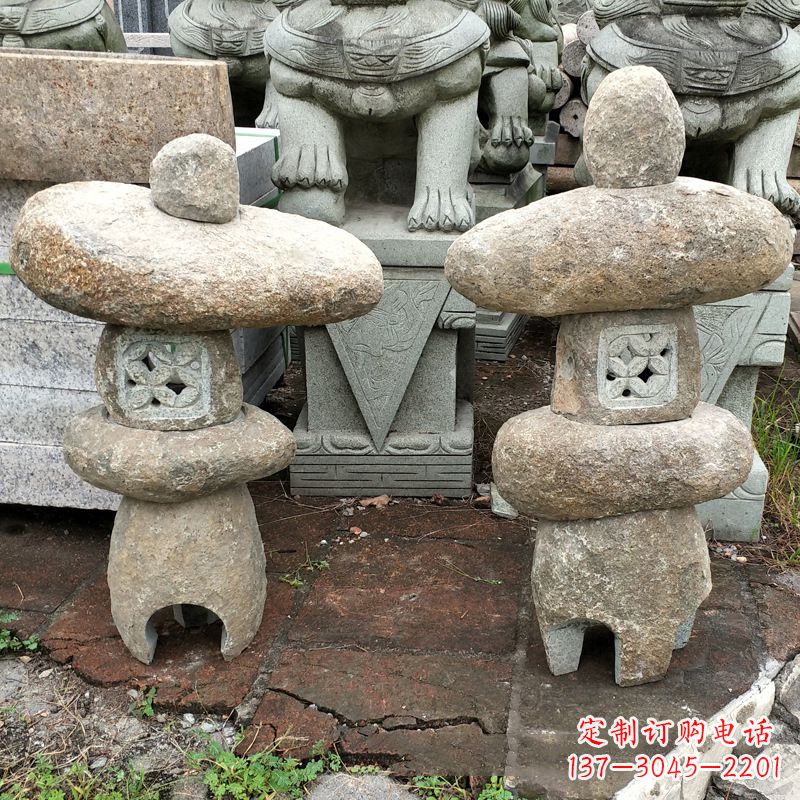 天津异形现代石灯笼