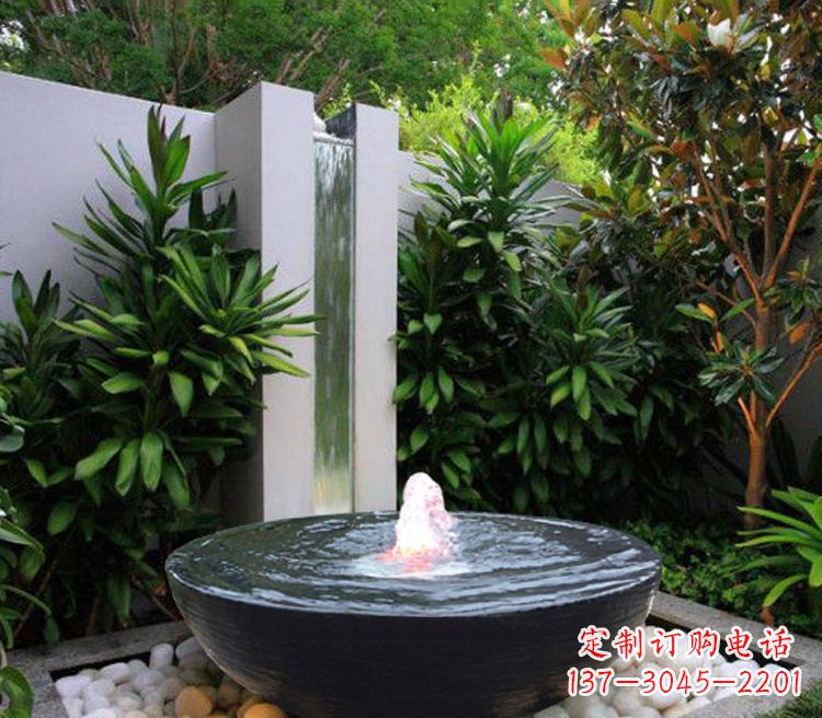 天津鱼缸石雕喷泉