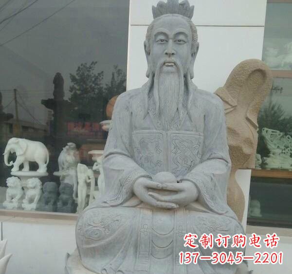 天津元始天尊神像石雕