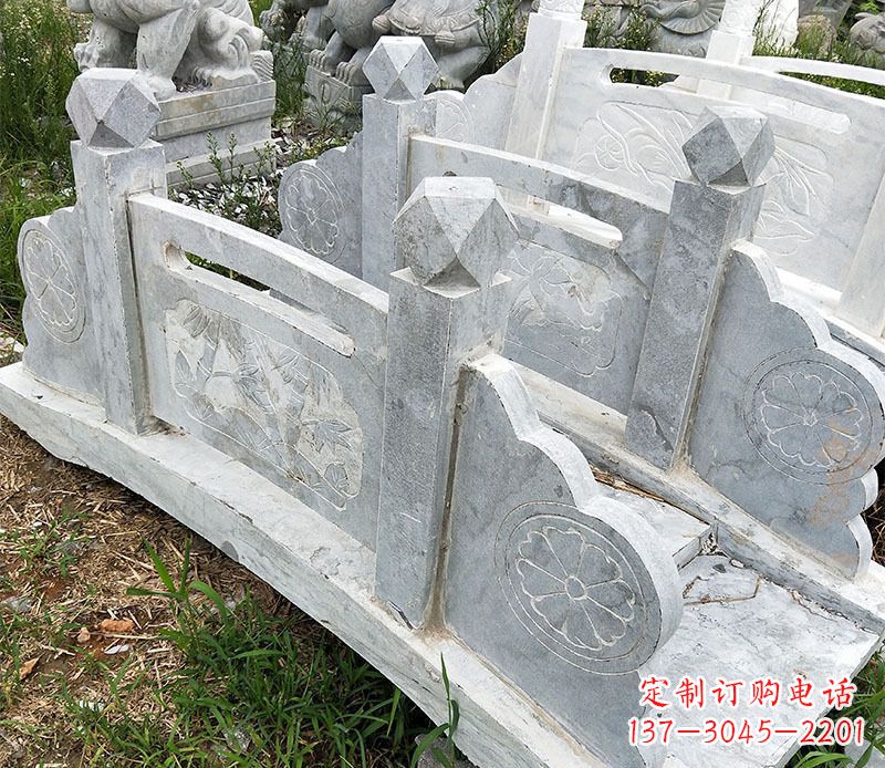 天津园林仿古石拱桥景观石雕 (2)